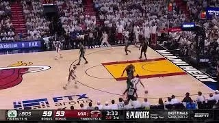 Gabe Vincent Hits the Step-Back Shot Over Marcus Smart 🔥