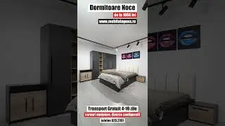 Seturi Dormitoare Noce  #mobila #dormitor #mobilalaguna #seturidormitoare #dormitorgri