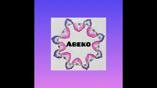 How To Draw tangle- Abeko// Easy Pattern//@MyTangles-lc6vp