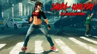 SAKURA - KUNG FURY BY KHALEDANTAR666