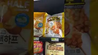 Shopping at H MART For Korean Snacks & Ramen 😋