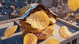 Lays CGI Ad That Feels Illegal to Watch 😍 #laysads #lays