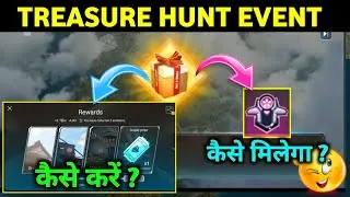 FREE FIRE TREASURE HUNT EVENT ! TREASURE HUNT TOKEN LOCATION ! HOW TO COMPLETE TREASURE HUNT EVENT !