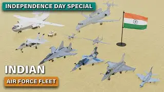 Indian Air Force Fleet - India's Air Power 2025