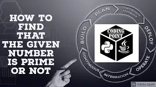 java lecture 8 | | how to find that the given number is prime or not in java.