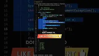 Day:19/30🔥💻#javashorts #java #javashorttutorial #javaquestions