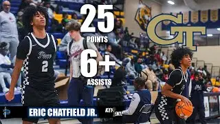 ERIC CHATFIELD  JR  & CHANDLER BING GO OFF!! Pace Academy vs Peachtree Ridge Highlights