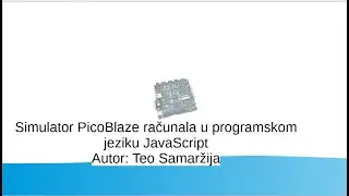 Asembler i emulator za PicoBlaze pisan u JavaScriptu