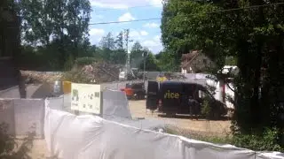 Usine de Caligny : la d&eacute;construction a commenc&eacute;