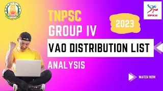 GROUP IV VAO DISTRIBUTION LIST ANALYSIS 2023 | IMPULSE COACHING INSTITUTE