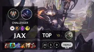 Jax Top vs Camille - KR Challenger Patch 10.24