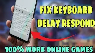 FIX DELAY KEYBOARD RESPONSE | IN A SECONDS | LEGIT