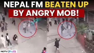 Watch: Nepal Finance Minister Gets Brutally Assaulted By Protestors; Visuals Surface