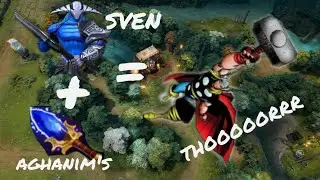 Highlights I Sven + Aghanim's I Dota 2