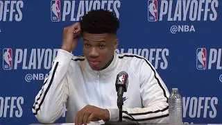Giannis, Khris Middleton & Eric Bledsoe Postgame Press Conference | Bucks vs Celtics Game 5