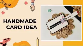 Handmade Card Idea! #diy #artandcraft #handmadecrafting #cardtutorial #papercrafts