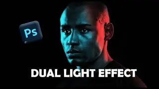 Dual Tone Lighting Effect in Photoshop | Cinematic Color Light Tutorial