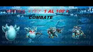 HOLTER&acute;S PET (NIVEL 1 AL 100)+ COMBATE [MONSTER LEGENDS]