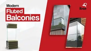 Modern Fluted Balconies by iBax