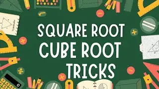 🧠Square Root and cube root math Shorts Tricks | How to find Square root and Cube root| #mathshorts