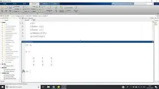 Matrix Sorting in MATLAB