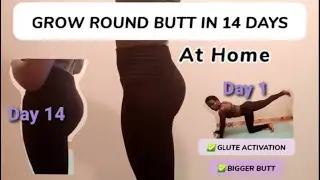 TOP 10  BEST & EASY EXERCISES TO LIFT AND TONE YOUR BUTT AND THIGHS || GROW GLUTES AT HOME