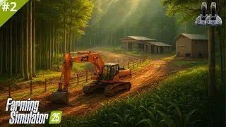 The Most Realistic Farm Construction Ever in Farming Simulator 25! PT1