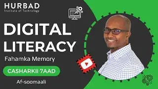 Cashirka 7aad  - Digital Literacy   Fahamka Memory - AfSomali
