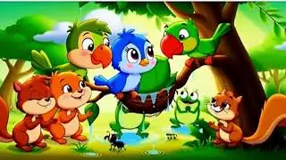 🌧️🐦✨ बारिश का मौसम – एक चिड़िया की कहानी | Rainy Season Story for Kids | @KidsTreatHindi ✨