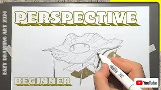 How to Draw 3D Letters in Perspective &ndash; Step by Step