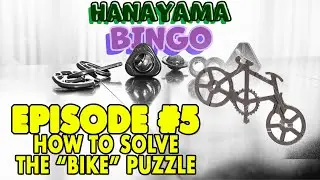 How to Solve the Hanayama BIKE Puzzle - Hanayama Bingo 5