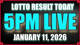 Lotto Result Today Live January 11, 2026 5pm Ez2 Swertres Pcso