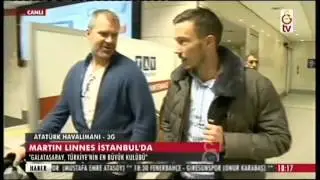 Martin Linnes - İstanbul'a Geldi.. (12.01.2016)