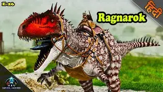 Taming the Mighty Paleo Charcharodontosaurus On Ragnarok [ हिंदी ] ARK Survival Ascended [ E26 ]