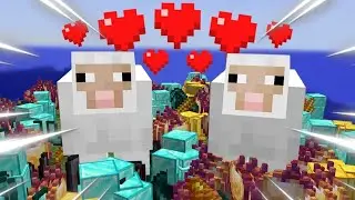 Minecraft, But Breeding Drops OP Items...