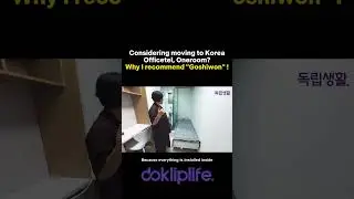 Considering moving to KoreaOfficetel, Oneroom?Why I recommend 