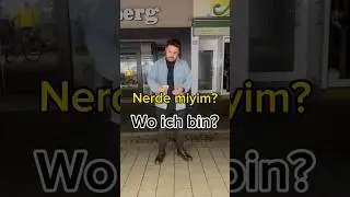 Nerde miyim?Wo bin ich? #comedyreels #sertacmutlu #komik #lustig #witzig #deutscht&uuml;rkisch #t&uuml;rkisch