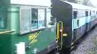 Hubli-Miraj passenger crossing Haripriya express