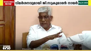'NSS cannot be captured like Thrissur was captured'; G. Sukumaran Nair against Suresh Gopi