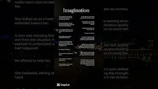 ONE-SHOT #imagine #scenarios