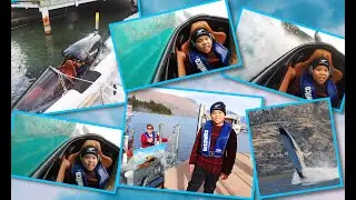 Riding Hidro Shark at Hidro Attack, Lake Wakatipu, Queenstown, New Zealand