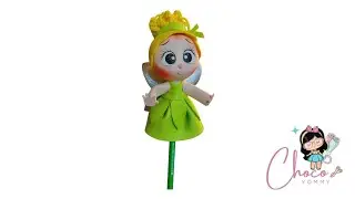 fofulapiz campanita, estilo princesa