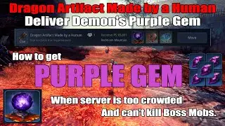 Dragon Artifact Made by a Human - Deliver Demon's Purple Gem