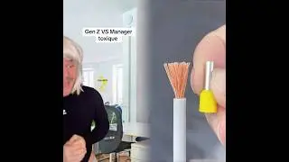 Gen Z vs manager toxique #pourtoi #sketch #humour #fake #genz