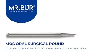 MOS Oral Surgical Round Carbide Bur FG | MR.BUR
