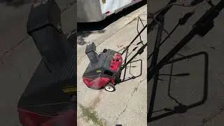 4.5/21 MTD snow blower #MTD #snowblower