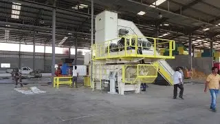 Chopped Straw Pressing Baler Machine