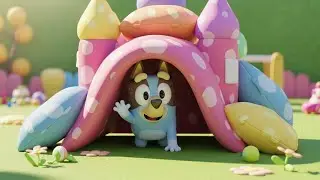 Bluey construy&oacute; un castillo con almohadas | Rimas Infantiles y Canciones para Ni&ntilde;os