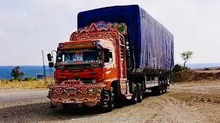 Beautiful Pakistani Truck Driver Interview // Dhoke Pathan