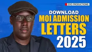 DOWNLOAD KUCCPS 2025 ADMISSION LETTERS || MOI UNIVERSITY / KABARAK UNIVERSITY ADMISSION LETTERS